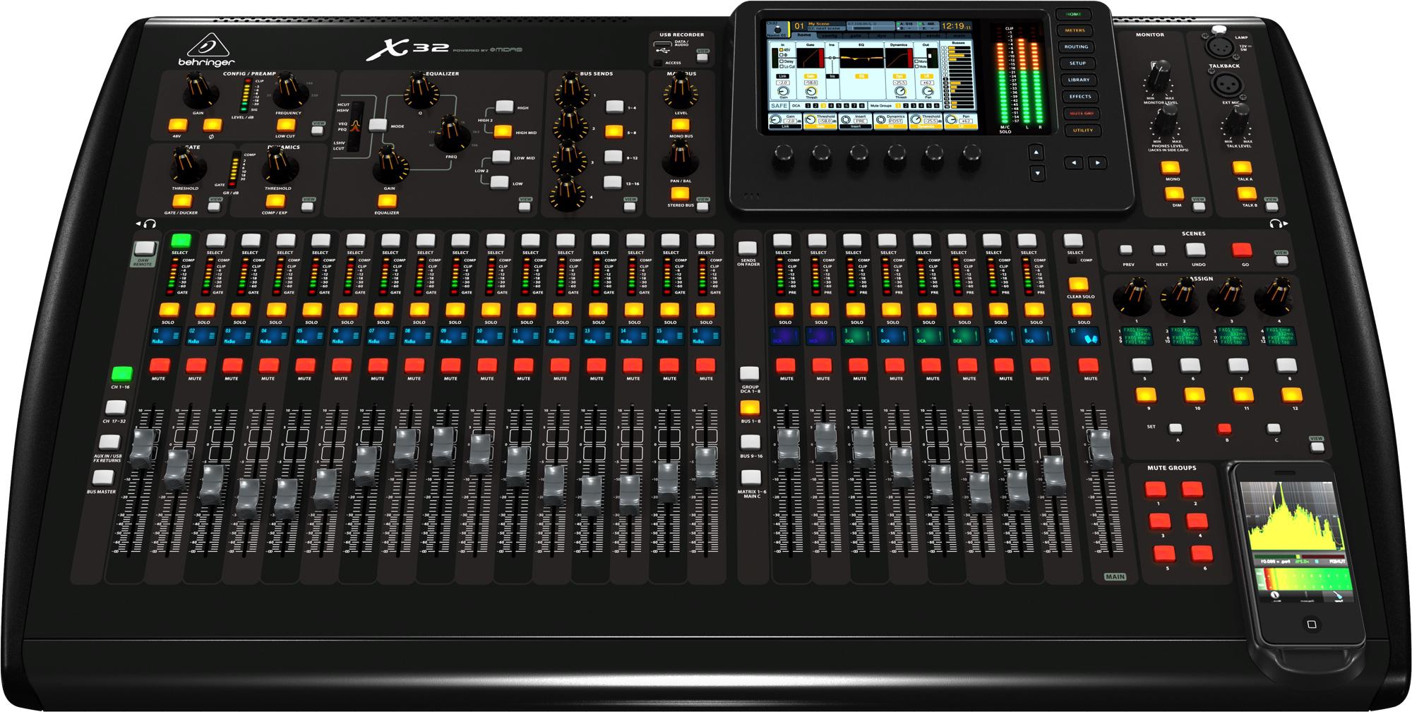 Behringer X32 (iphone not included)