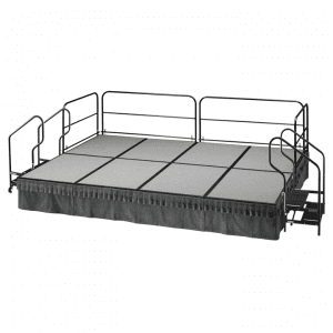 SICO 1800-series 6' x 8' x 2' High Portable Stage Deck