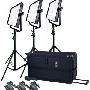 LED Lighting Kit for One-Camera Interview