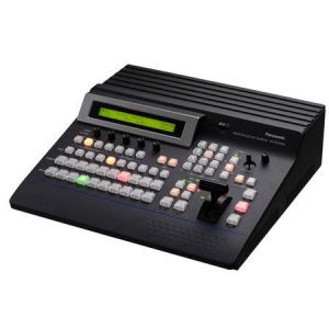 Panasonic AV-HS400A Compact Live Multi-Format SD/HD-SDI Switcher, 10-Bit HD Processing, Joystick Camera Controls